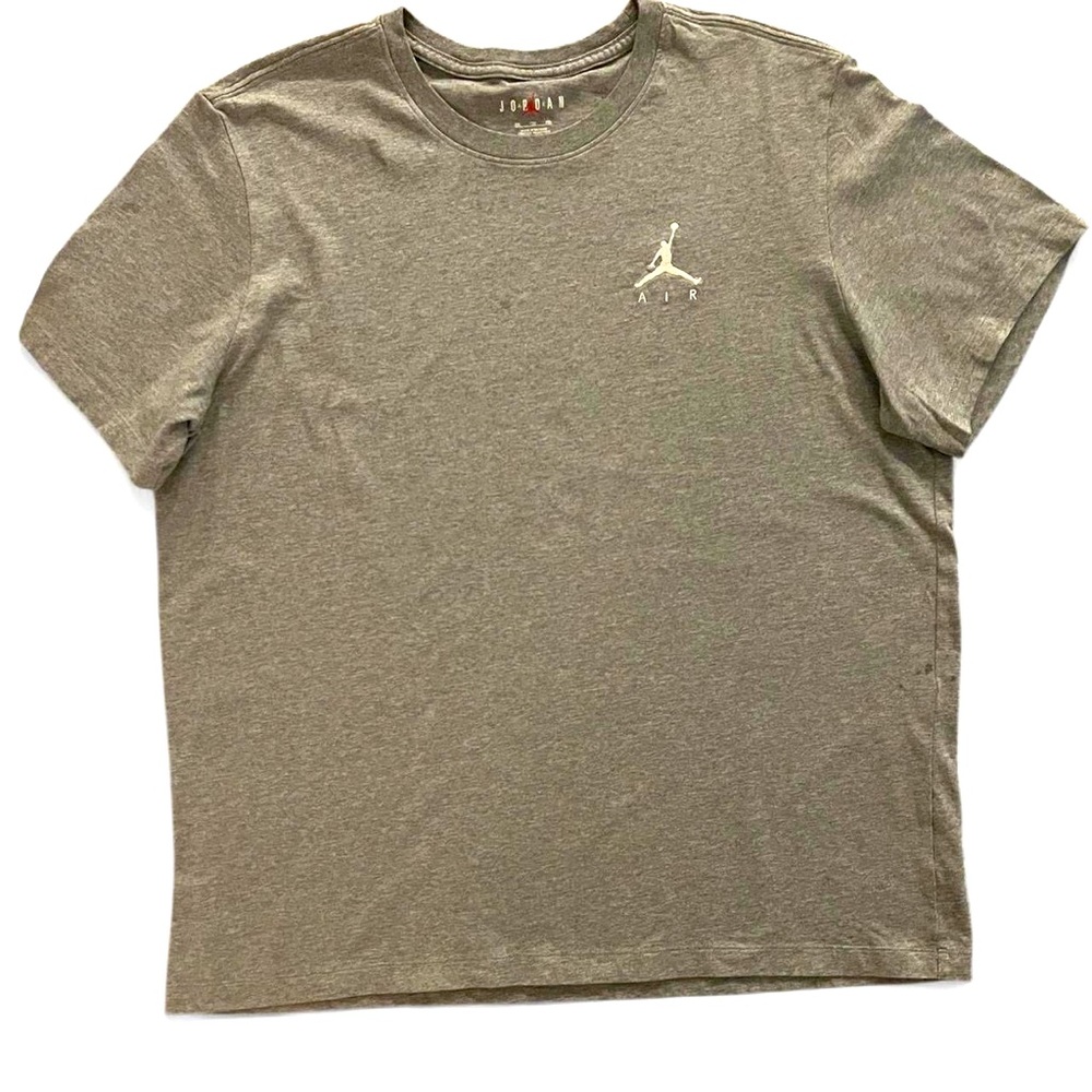 Jordan Brand Crewneck Tee – XXL – Heather Grey